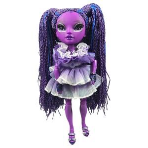 Shadow High Monique Verbena Doll Purple Braids Dress Shoes Rainbow High MGA